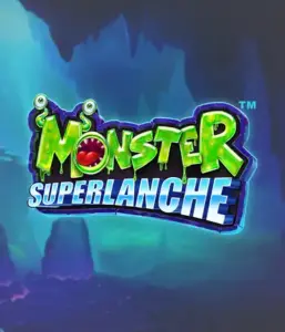 Explore the spooky depths with Monster Superlanche slot by Pragmatic Play, showcasing a vivid and playful monster logo against a misty cave background. This image conveys the thrilling experience of a monster-themed game, great for fans of monster slots, delivering a captivating gaming experience. 