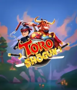 Dive into the dynamic world of the Toro Shogun game by ELK Studios, highlighting a fearless samurai and a fierce red bull teaming up on an adventure. This image depicts the fusion of fantasy with traditional Japanese elements, set against a peaceful forest backdrop. Ideal for those interested in cultural fusions in gaming, offering a thrilling escape.